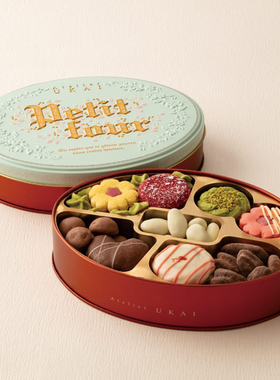 日本 春季限定 数量限定 UKAI 11种口味花式曲奇礼盒 盒装 约230g