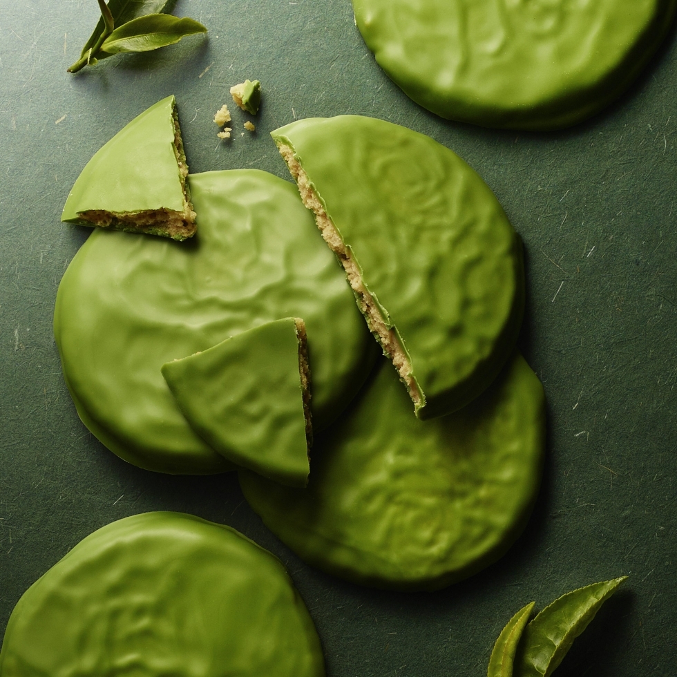 日本抹茶/草莓/巧克力脆皮曲奇