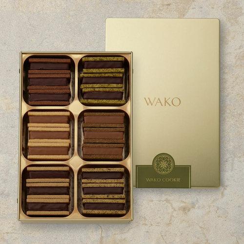 日本6种口味巧克力甘纳许曲奇