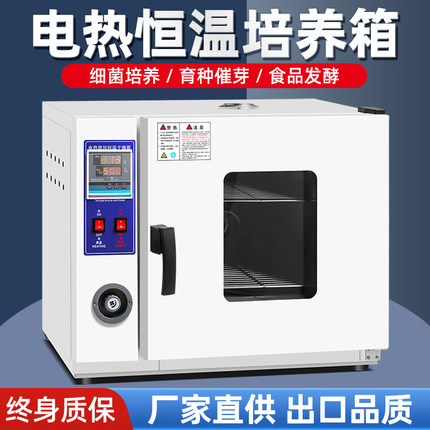 电热恒温培养箱实验室细菌霉菌微生物细胞植物种子发芽恒温箱