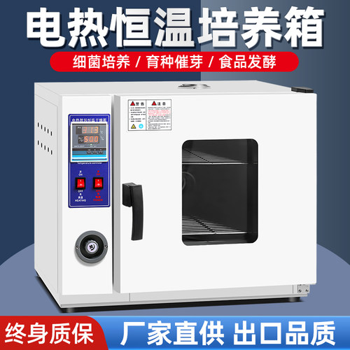 电热恒温培养箱实验室细菌霉菌微生物细胞植物种子发芽恒温箱