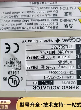 横河ud1bg3-045n-1kc-2ta-n伺服驱动器yo询价