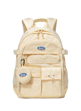 WINNER优胜者书包女大学生日系高中书包原创初中白色电脑双肩包男