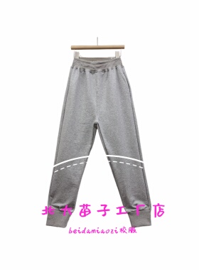 通用纯棉浅灰色校服裤中小学冬款加绒春秋款夏款超薄款校裤运动裤