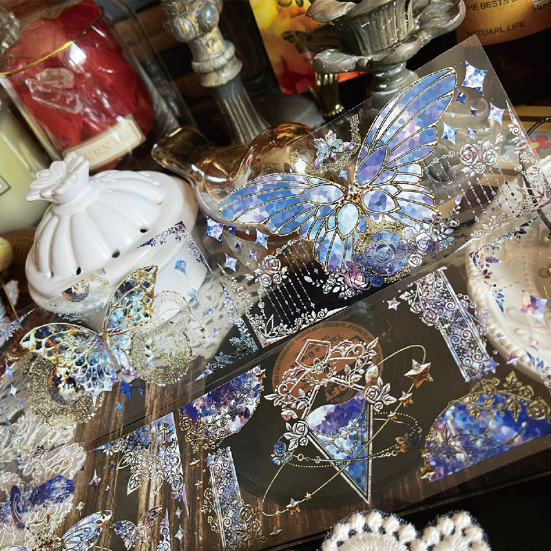 neverland华丽图腾胶带背景梦幻