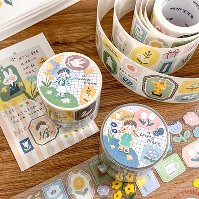 卓大王分装女孩胶带可爱切膜和纸