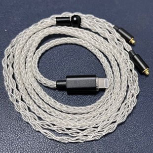 14耳机线 适用苹果iphone11 lightning接口MMCX耳机升级线