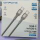 c数据线PD240W快充 c转type QIKFONE QF24CC编织线240W快充线type