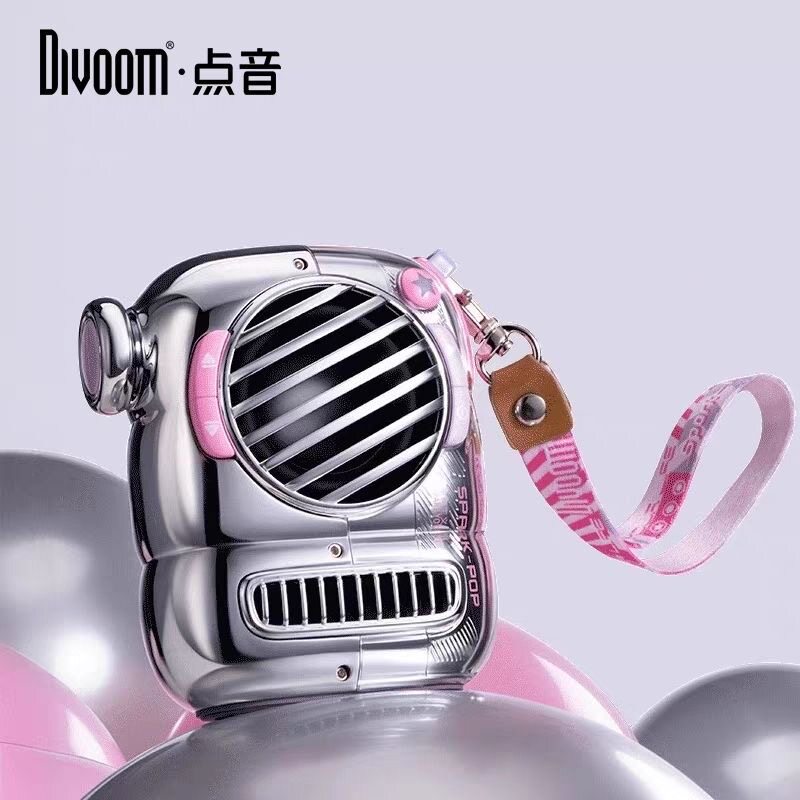 Divoom点音泡泡便携蓝牙音箱小型迷你无线运动随身音响潮玩挂件