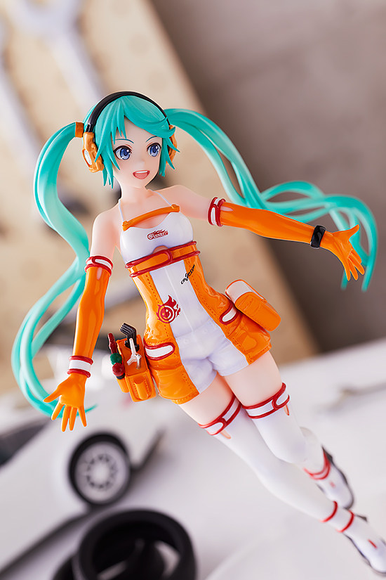 御宅手办正版现货 gsc pop up parade 赛车初音 miku 2010 ver