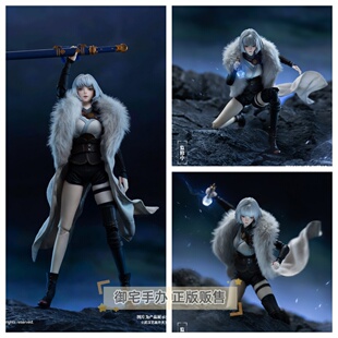 御宅手办 共鸣GONG 灵笼 白月魁 1/8 可动人偶 正版