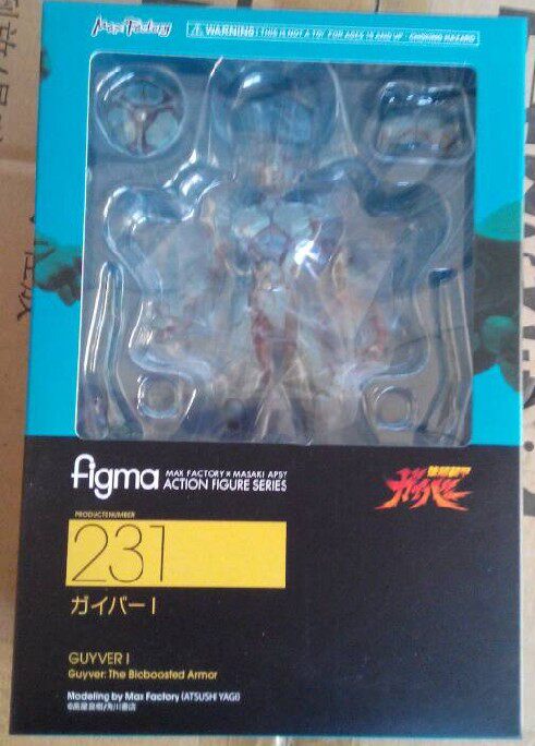 御宅手办MF figma 231 强殖装甲 凯普 1号机 Guyver 现货