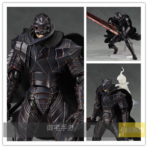 御宅手办 mf figma 剑风传奇 格斯 狂战铠甲士骷髅重涂版正版现货