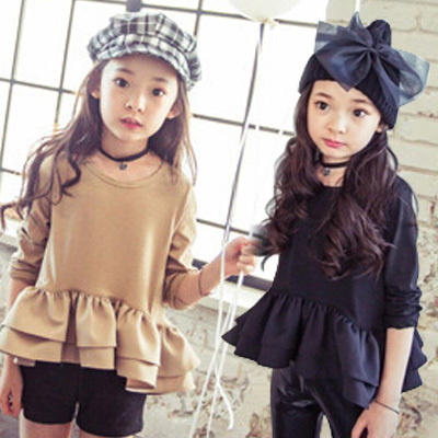 新款秋冬加绒加厚保暖长袖t恤