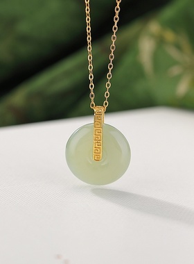 本月新品限时优惠平安扣吊坠女