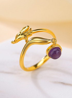 本月新品限时优惠凤凰戒指女款