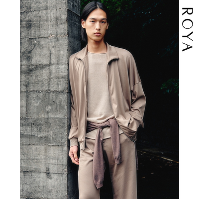 ROYA | 进口液氨匹马棉拉链卫衣百搭通勤长期主义卫衣外套春款