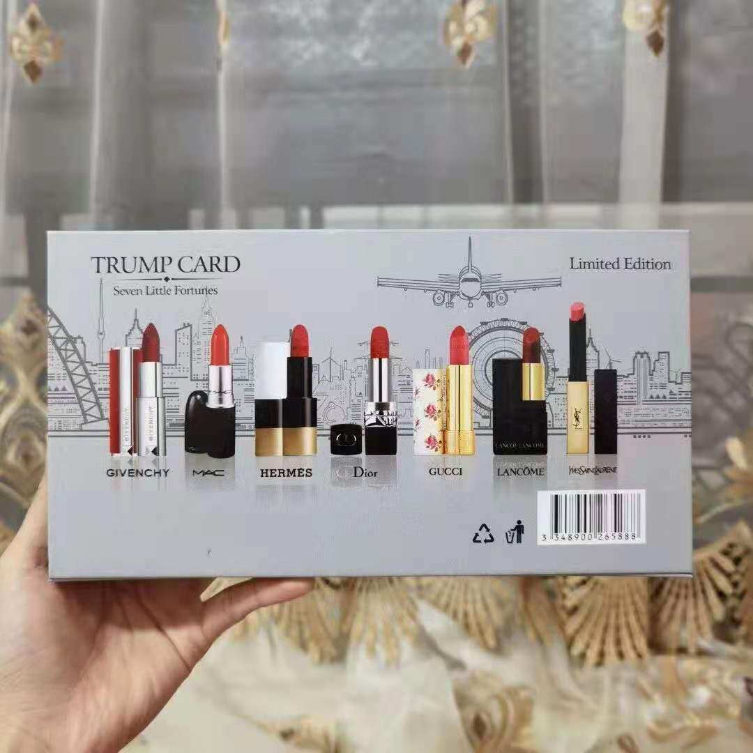 七小福口红套 小样 滋润 持久  少女  提升 气色肤色水润