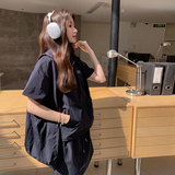 新款2D037-8823-P185-K278松弛感套装带包包，女装套装/套裙，2D037