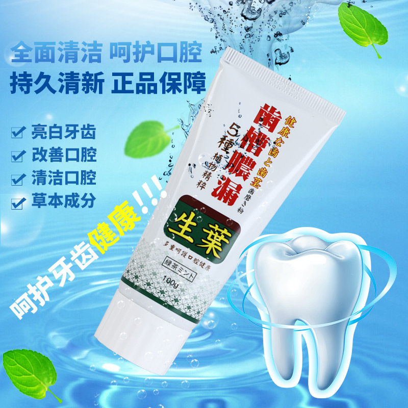预防齿槽脓漏牙龈牙周护理生叶植物牙膏EX加强版国版品质