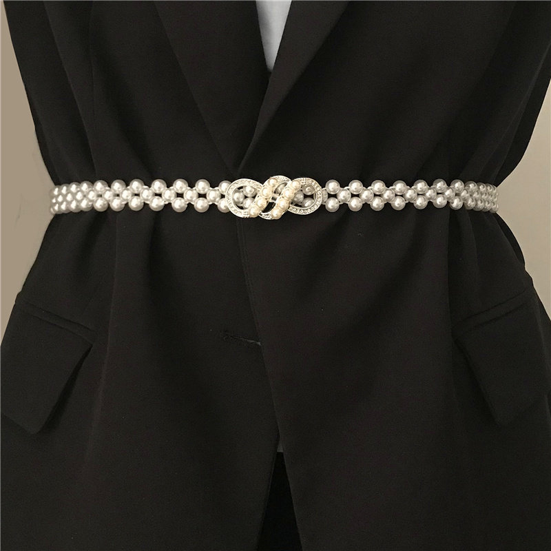 配裙子腰带女珍珠多层腰链小香风松紧腰封连衣裙西装收腰配饰链条,服饰配件/皮带/帽子/围巾,腰带/皮带/腰链,淘宝优惠券,粉丝福利购,淘宝优惠卷