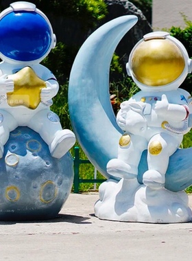 户外室内定制卡通网红公仔定制吉祥物门头立体玩偶雕塑商业摆件