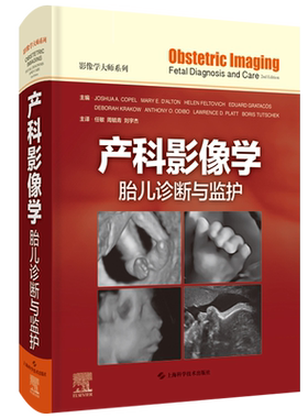 产科影像学 胎儿诊断与监护 影像学大师系列 国际顶尖妇产科学生殖母胎医学专家编写经典参考书 任敏CT/MRI宫内疾病 9787547862230