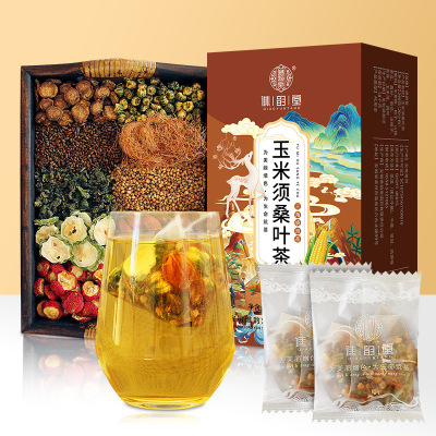 桑叶苦瓜茶降三高降糖