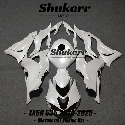 适用川崎忍者 Ninja ZX-6R 636 ZX6R 24-25款 珍珠白款 版画定制