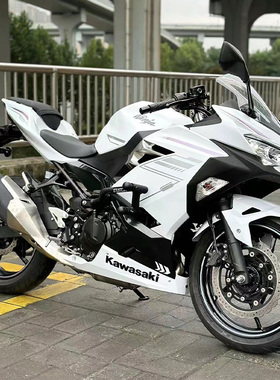 适用川崎忍者400外壳 Ninja400 19-23款 全车外壳 雪后初雯版花