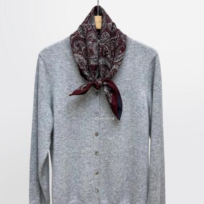 双面异色桑蚕丝真丝羊毛丝巾围巾