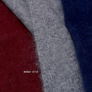 After【拉绒轻暖】软糯!绵羊毛山羊绒拉绒纯色穿孔小围脖围巾护颈