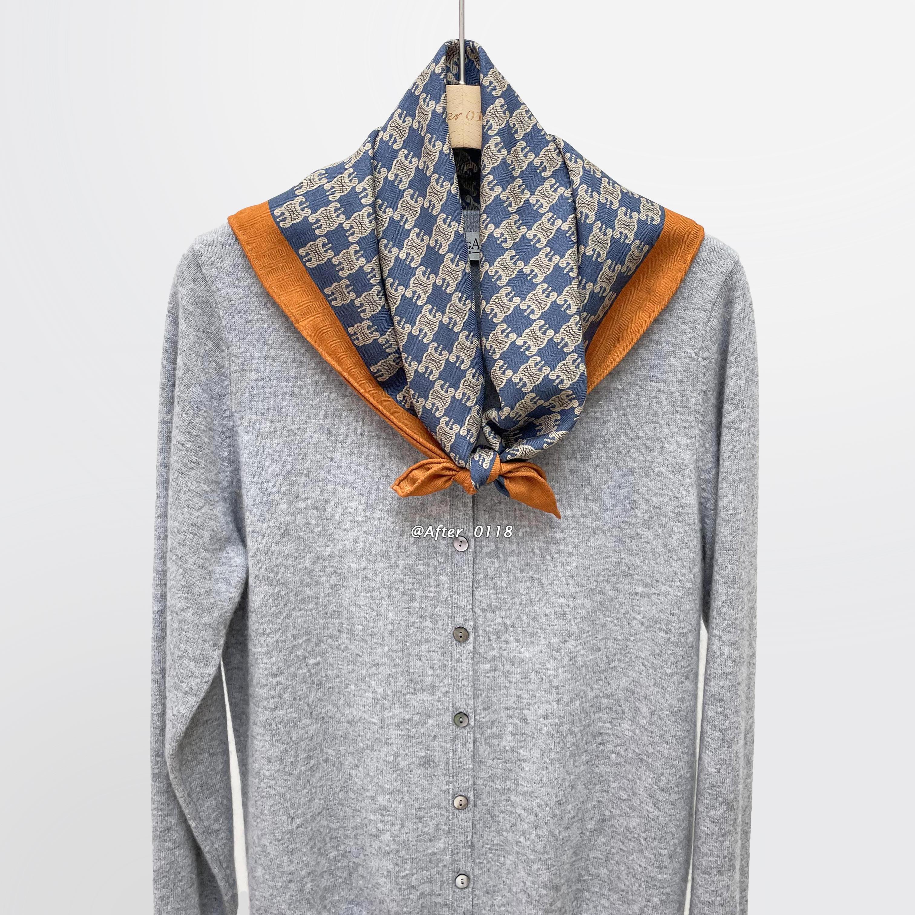 双面异色桑蚕丝真丝羊毛丝巾方巾