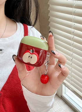 华为freebuds6i保护套撞色LUCK5i适用于华为freebudsse2保护壳4e彩贝简约紫色保护壳防摔clip