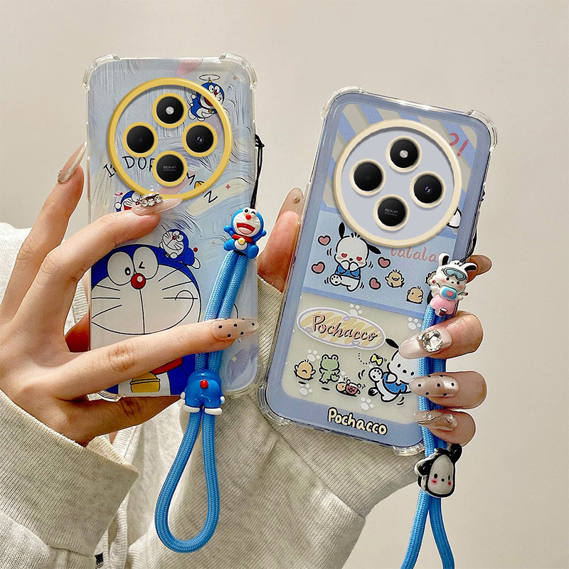 适用小米POCO C75海外版M7 5G手机壳C65国际版M3Pro 4G/5G防摔M5S保护套硅胶软X6 5G卡通可爱情侣男女新款