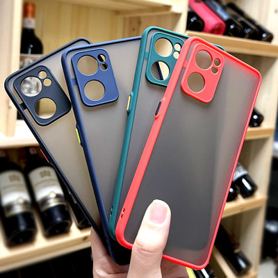 适用OPPO Reno7 5G海外版手机壳防摔CPH2371保护套肤感磨砂透明