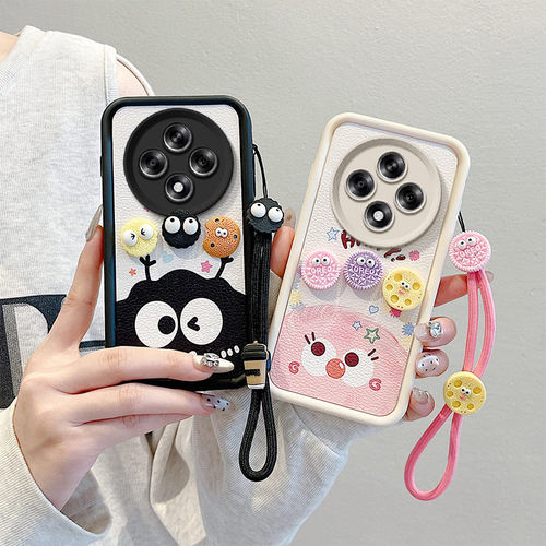 适用OPPO Reno12F 4G/5G手机壳Reno12 FS 5G气囊防摔CPH2637软全包边保护套个性创意立体卡通可爱女新款