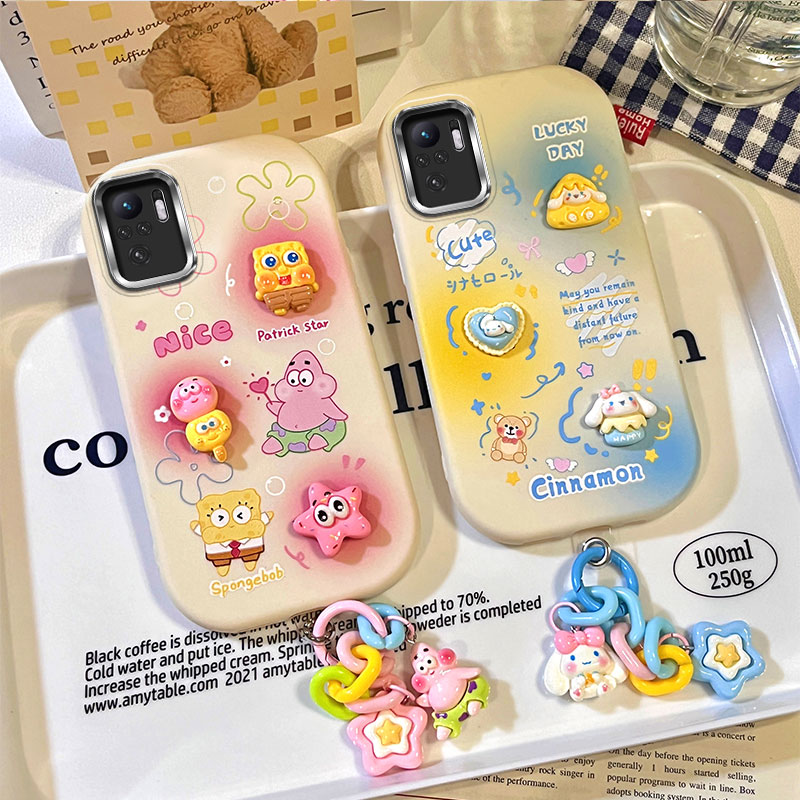 适用红米Note10S手机壳Note10  4G海外版防摔Note10pro 4G国际版Max保护套硅胶软个性创意卡通可爱女款