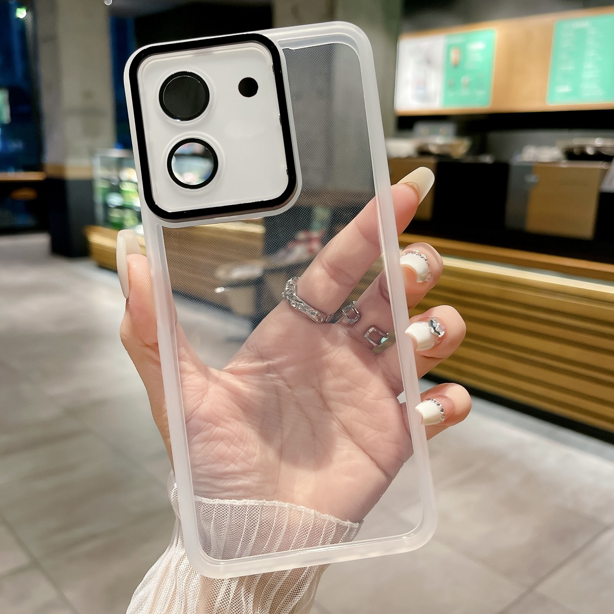 适用小米POCO M7Pro 5G国际版X7手机壳M7 5G海外版F7Pro防摔硅胶F7 Ultra保护套X7 Pro透明简自带镜头膜新款