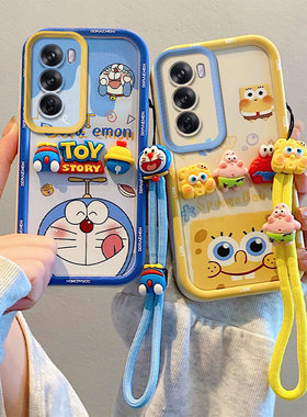 适用OPPO Reno12 5G海外版手机壳Reno12Pro 5G国际版气囊防摔软CPH2625保护套CPH2629个性创意卡通潮男女新款