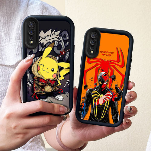 适用vivo1907国际版手机壳海外版气囊防摔软保护套个性创意卡通可爱男女情侣新款