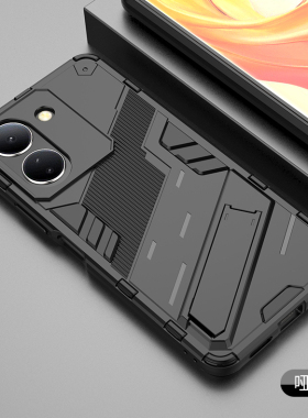 适用VIVO Y36 5G海外版手机壳Y27S防摔V2248国际版Y36 4G硅胶保护套V2247全包边硬支架个性创意商务男女新款