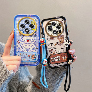 适用OPPO 创意补妆镜子支架新款 手机壳Reno12 防摔软保护套CPH2637卡通个性 5G海外版 Reno12F 5G国际版