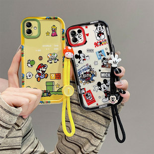 A055F国际版 手机壳SM 气囊防摔SM A055M保护套个性 适用三星Galaxy 创意卡通可爱男女情侣新款 A05海外版