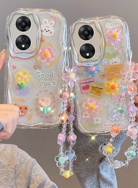 适用OPPO A60 4G海外版手机壳防摔CPH2631国际版硅胶软保护套透明立体卡通创意潮女新款