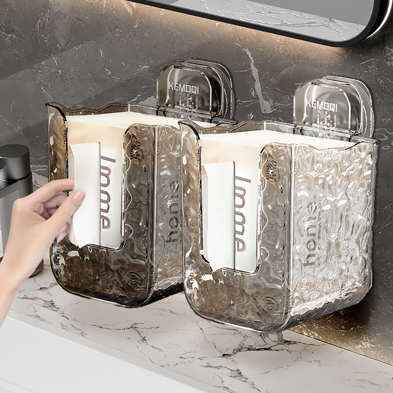 高级感厨房湿巾收纳盒2024