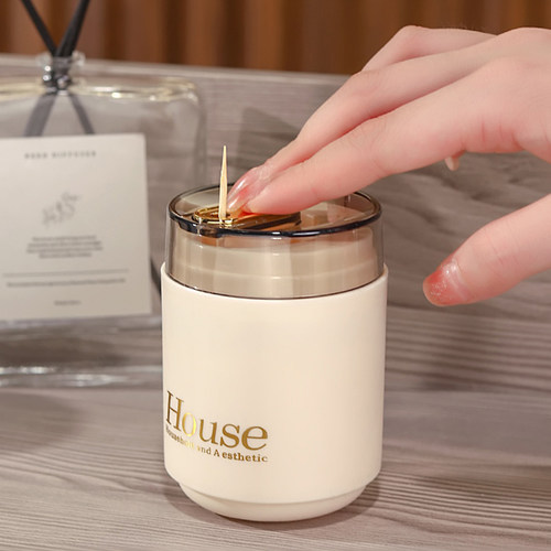 自动弹出送牙签品质牙签盒