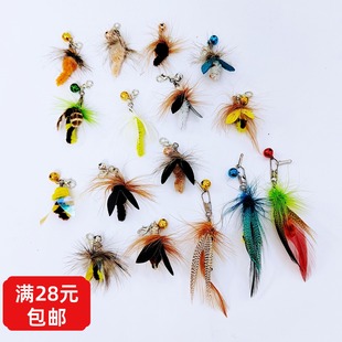 包邮 新款 cfa赛级逗猫棒小飞虫苍蝇仿真昆虫替换头猫咪幼猫玩具58