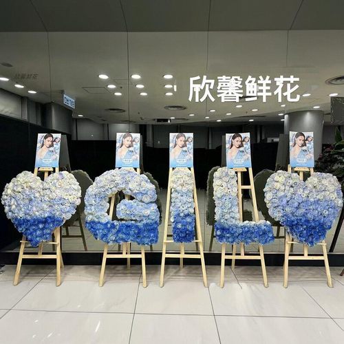 欣馨应援花牌明星演唱会演出香港