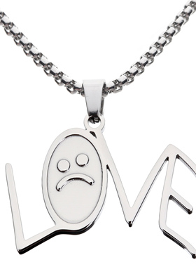 欧美潮牌男女嘻哈个性吊坠项链